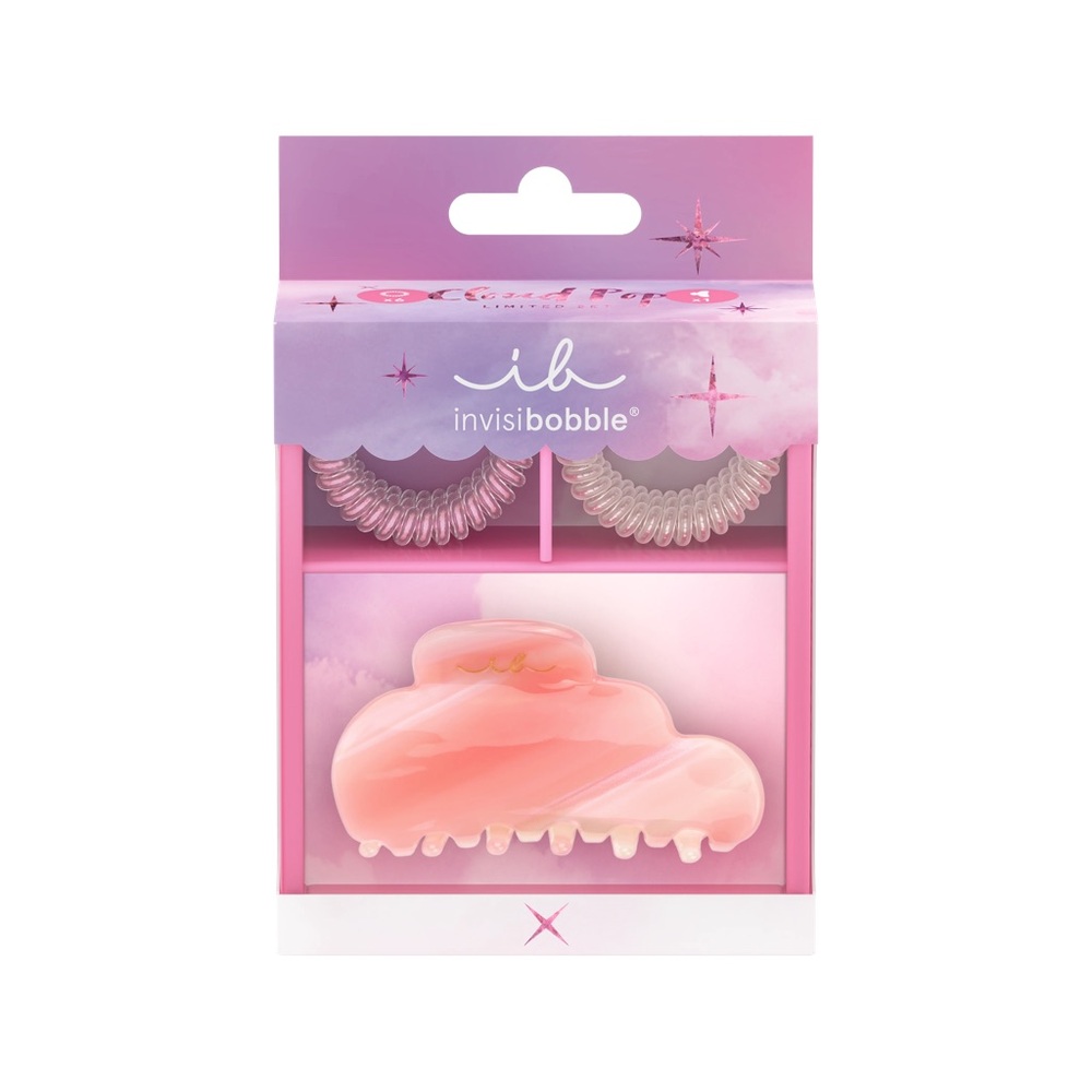 BNIB Invisibobble Cloud Pop Limited Edition Set - 7pc